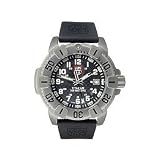 Luminox 6601 Luminox Evo Navy Seal Titanium Dive 6601 Carbon Black Dial Black Rubber Strap Mens... by Luminox
