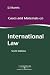 Cases and Materials on International Law