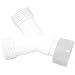 Plumb-Pak Appliance Inlet Hose Y piece Splits 1 x 3/4 inch to 2 x 3/4 inch