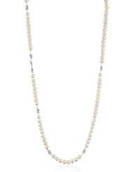 Bella Pearl Endless Flower Station Necklace
