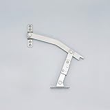 ロック付 重量扉用 ステー ステンレス製 【LAMP】 スガツネ YA-1216 右用