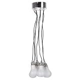 Contemporary G9 Halogen 7 Way Lightbulb Ceiling Fitting  (bulbs included)