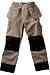 Blaklader Workwear Heavy Worker Pant with Utility Pockets 12-Ounce Poly Cotton Khaki/Black
