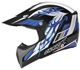 Shark SXR CREW LINE BLK_BLU SM MOTORCYCLE Off-Road-Helmet