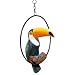 Teagan the toucan statue home garden sculpture tropical