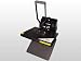 illumaPress HIGH PRESSURE 15" X 15" HEAT PRESS MACHINE SUBLIMATION TRANSFER - MODEL HP-3802 (BLACK)