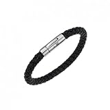 Oxbow - W51299N - Nomad Spirit - Bracelet Homme - Acier - Cuir Noir