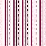 Bask Home Poplin Fitted Crib Sheet - Dotted Stripe Wine