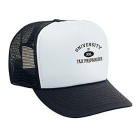 UNIVERSITY OF XXL TAX PREPARERS Adult Mesh Back Cap / Hat