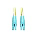 Tripp Lite LC to LC Multimode Duplex Fiber Optics Patch Cable, 100Gb, 50/125, OM5, LC/LC Male, 15 Meter (N820-15M-OM5)
