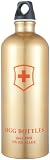 Picture of Sigg Swiss Cross Aluminium Water Bottle - Gold Transparent, 1 Litre
