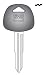 Hy-ko Replacement Key Blank For 1996 Hyundai Elantra Image