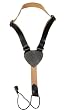 Levy's Leathers 2 Leather Classical Strap,Black