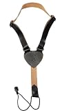 Levy's Leathers 2 Leather Classical Strap,Black