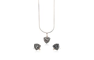 Laura Bruni Conjunto de cadena y pendientes