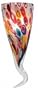 Little Horn Multi Colored Glass Shade