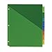 Avery Big Tab Insertable Two-Pocket Plastic Dividers, 8 Multicolor Tabs, 1 Set (11907)