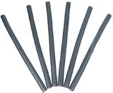 LUXOR Professional 8 inch Rubber Rods for Tight Curls & Extremely Short Hair (Diameter: 1/4 inch/Model: 2471GR)