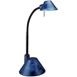 Magic-Lite Blue Finish Adjustable Gooseneck Table Desk Lamp w/Bulb