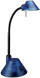 Lite Source LS-128BLU Magic-Lite Halogen Desk Lamp, Blue