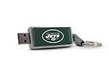 Centon New York Jets Edition NFL DataStick Keychain V2 4 GB USB 2.0 Flash Drive