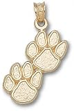 Kentucky Wildcats Solid 10K Gold Double Paw Pendant