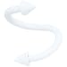 16 Gauge 5/16" White Spiral Barbell