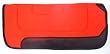 ABETTA ORANGE Cordura Nylon AIREGRIP Western Saddle Pad