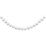 14K Gold 6mm White Strand 24