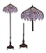 Office Products : Wisteria Tiffany Floor Lamp