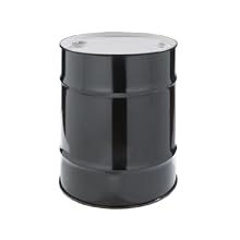 SKOLNIK Carbon Steel Tight Head Drum, 10 gallons, 0.9mm Body Gauge (Pack of 1)