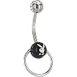CLASSIC Playboy Bunny LOGO Slave DOORKNOCKER Belly Ring