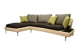 Baxton Studio BASILIO Fabric Sofa Sectional