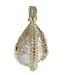 Sterling Silver Dragon's Claw with Crystal Quartz 12mm Crystal Sphere Pendant
