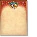 Holly Bells Letter Paper - 100 Sheets
