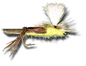 Parachute Hopper - Yellow Fishing Fly