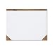 TOP7950 Quadrille Ruled Desk Pad, 50-Sheet Pad, 22 x 17, Light Blue/Tan Binding