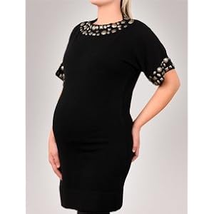 Buy A Pea in the Pod Collection: Elbow Sleeve Hardware Detail Maternity Sweater by A Pea in the Pod