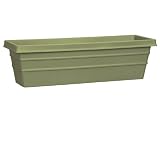 Akro-Mils MSW24000B15 Marina Window Box, Slate Green, 24-Inch
