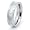 Solid Titanium with Mother of Pearl Inlay 6mm Ring - Size 7.0
