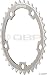 FSA Super Road 34t 110mm Campy 11sp Gray