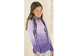 Knitworks Fading Color Shirt with Scarf