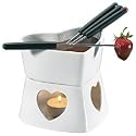 Schokoladen-Fondue-Set "Herz"