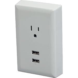 RCA WP2UWR USB Wall Plate