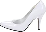 Ellie Shoes Women's 8400 Pump,White Patent,10 M US