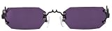 Vampire Dracula Costume Sunglasses Purple Glasses