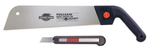 Shark Corp 12-Inch PullSaw Carpentry Saw & Utility Knife