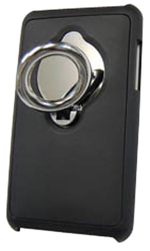 iPod touch2G専用リングスタンドケース RSJ-IT2R マットブラック 75647