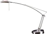 Hansa Halogen-Schreibtischleuchte MILANO/5010054 edelstahl
