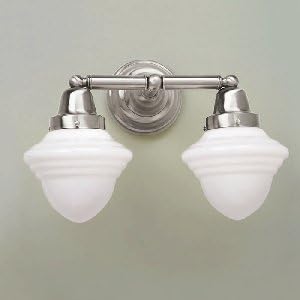 Norwell Lighting 8202-BN-AC Bradford - Two Light Wall Sconce, Choose Finish: BN: Brushed Nickel